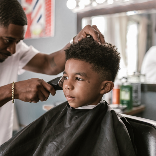 kids haircut